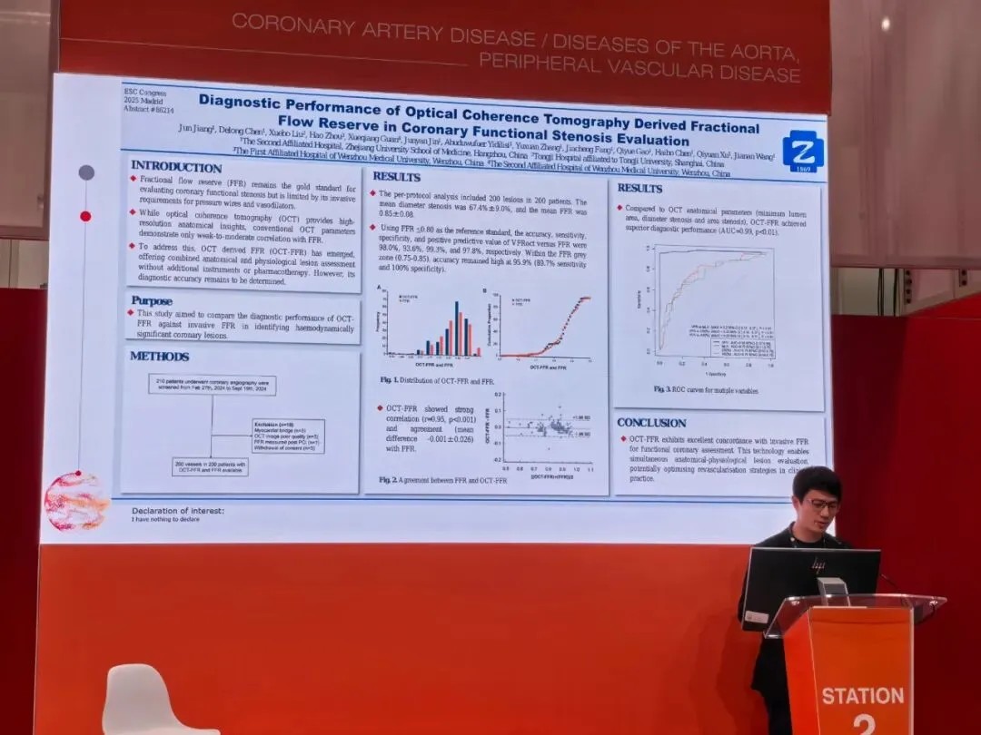 ESC 2025: Researchers from SAHZU (@ZJU_Medicine) Unveil Groundbreaking OCT-FFR Data